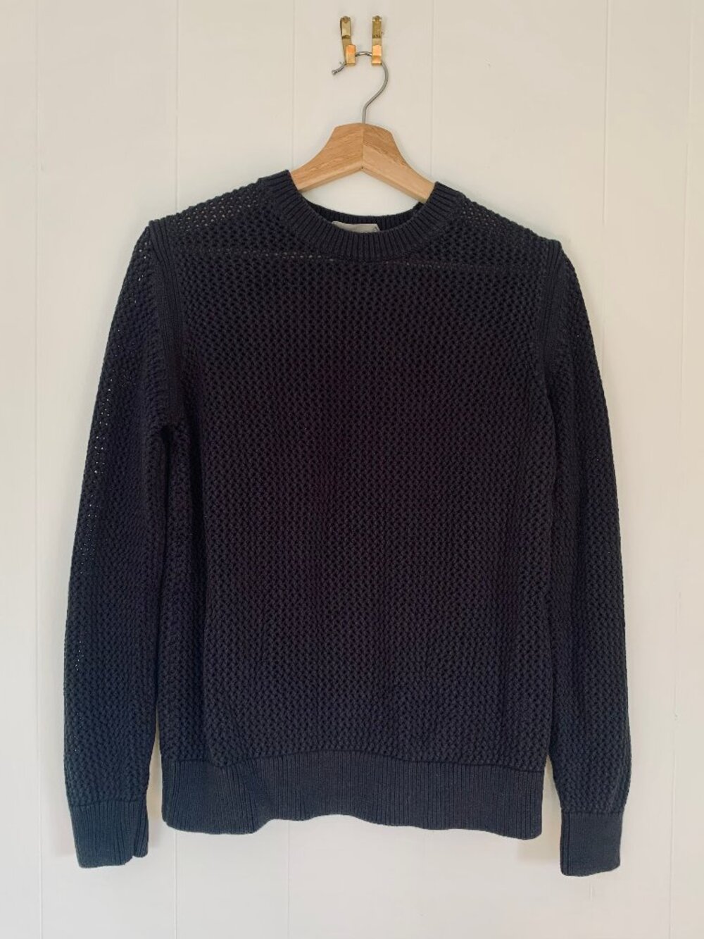 100% Cotton Everlane Loose Knit Sweater - Large